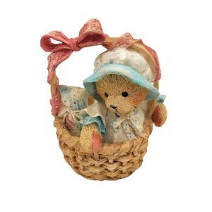 Cherished Teddies Abigail "Inside We're All the Same" 900362‎ Easter Basket Bear